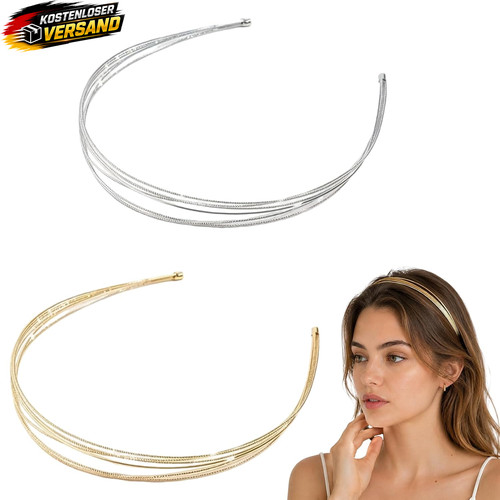 Damen haarreifen mehrlagig - damen,
