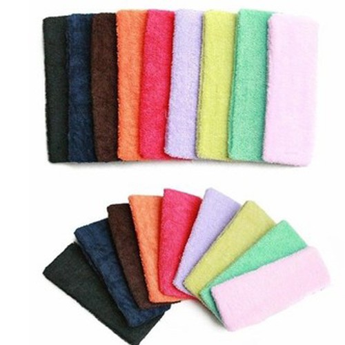 Frottee haarband stirnband - frottee,