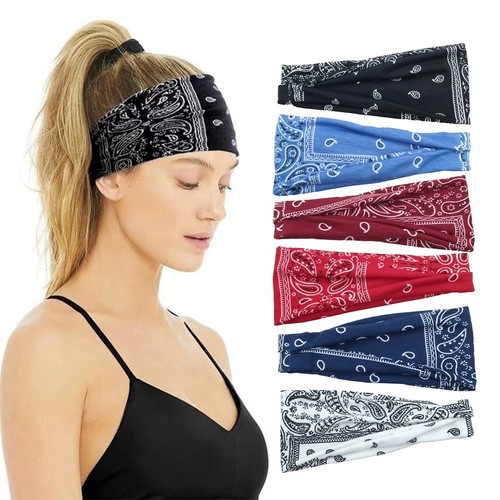 Stirnband damen paisley set - paisley,