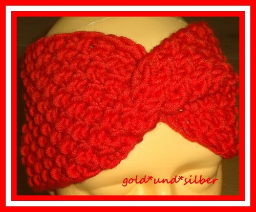 Damen stirnband mit twist - damen,