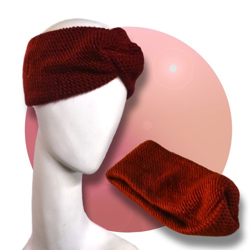 Damen strick stirnband - strick,